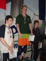 vyhlášení 100K starší dorostenci - 1. Michal Ledl