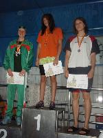 vyhlášení 100M - 2. Simona Švandelíková