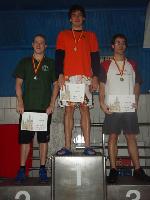 vyhlášení 200M - 2. Martin Břenda