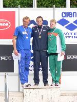 vyhlášení 50M muži - 3. Michal Ledl