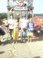 vyhlášení 1km starší žáci - 2. Daniel Borský