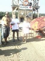 vyhlášení 1km starší žačky - 1. Tereza Chejnová