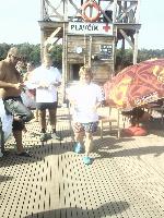 vyhlášení 5km masters D - 1. Petra Kandusová