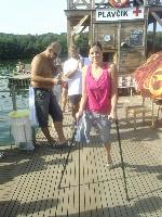 vyhlášení 5km ženy - Adéla Kolínská