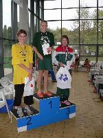 vyhlášení 200PZ žačky 97-8 - 1. Kristýna Horská, 3. Olga Vaníčková