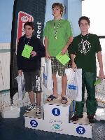 vyhlášení hlavního závodu 100P žáci 1995-6 - 3. Lukas Pavlov