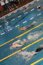 před obrátkou na 50m