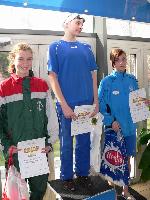 vyhlášení 100K starší žačky - 2. Kristýna Beringerová