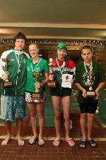 všichni čtyři držitelé poháru