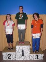 vyhlášení 50M ženy - 1. Evfrosinia Gurzhiy