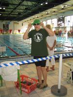 Matěj před startem