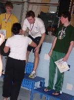 vyhlášení 100K muži - 3. Štěpán Cagaň