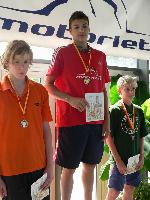 vyhlášení 1500K žáci 1997 - 3. Kryštof Šram