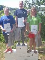 vyhlášení 3km starších žákyň - 3. Simona Beringerová