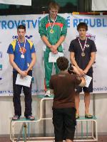 vyhlášení 100K starší dorostenci - 1. Tomáš Havránek