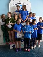 vyhlášení 4x50 žákyně - 2. klokanky