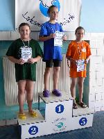 vyhlášení 50K mladší žákyně - 2. Julie Pleskotová