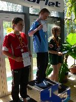 vyhlášení 100Z žačky 2000 - 3. Natálie Klessy (zaskočila za ni Kamča)