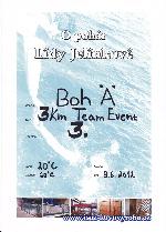 Diplom za třetí místo v TEAM EVENT