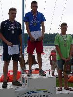 vyhlášení 10km starší dorostenci - 3. David Molinaro