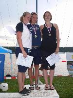 vyhlášení 10km masters A - 3. Zdenka Krčálová