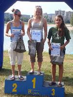 zmatečné vyhlášení 10km starší dorostenky - 3. Tereza Skuhrová (správně měla být 1.)