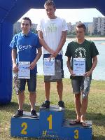 vyhlášení 10km starší dorostenci - 3. David Molinaro