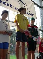 vyhlášení 200M - 3. Terka Čudová