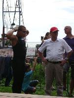 S českým delegátem závodu 