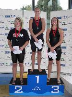 vyhlášení 100Z ženy - 1. Alžběta Řehořková, 3. Simona Švandelíková