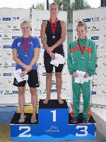 vyhlášení 200PZ ženy - 1. Alžběta Řehořková, 3. Tereza Tučková