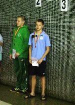 vyhlášení 1500 VZ žáci 98: 2. Tomáš Kozubek 