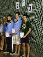 vyhlášení 200 P žáci 98: 3. Šimon Pařízek 