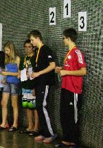 vyhlášení 100 VZ žáci 99: 2. Michal Boudník 