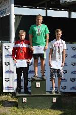 vyhlášení 5km mladší dorostenci: 1. Tomáš Kozubek