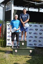 vyhlášení 5km masters A muži: 2. Petr Tomášek