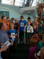 vyhlášení 50M žačky 2004 a mladší - 3. Veronika Muselová