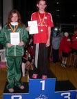 vyhlášení 50M žačky 2003  - 2. Michaela Jarešová