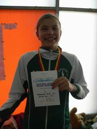 šťastná medailistka - Pája Kotěšovcová