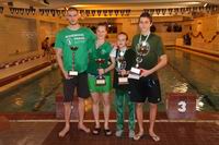 muž - Marián Dragúň, žena - Tereza Martínková, žákyně - Tereza Muselová, žák - Martin Jirota