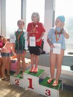 vyhlášení 100 M žačky 2004 - 2. Veronika Muselová