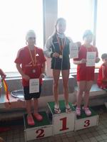 vyhlášení 50 M žačky 2004 - 1. Veronika Muselová