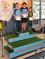 vyhlášení 50M žáci 2001 - 3. Tomáš Hrunek