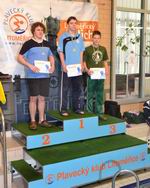 vyhlášení 100M žáci 2001 - 3. Tomáš Hrunek