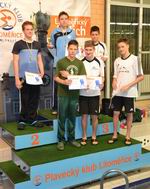 vyhlášení finále 100K žáci 2001 - 4. Tomáš Hrunek