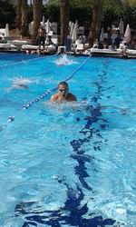 A zase trrénink v bazénu