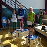 vyhlášení 100M žačky 2001 - 2. Tereza Muselová