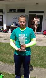 Matěj s putovním pohárem