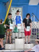 vyhlášení 100K starší žáci - 2. Tomáš Dvořák