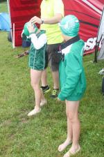 Max a Kuba před startem